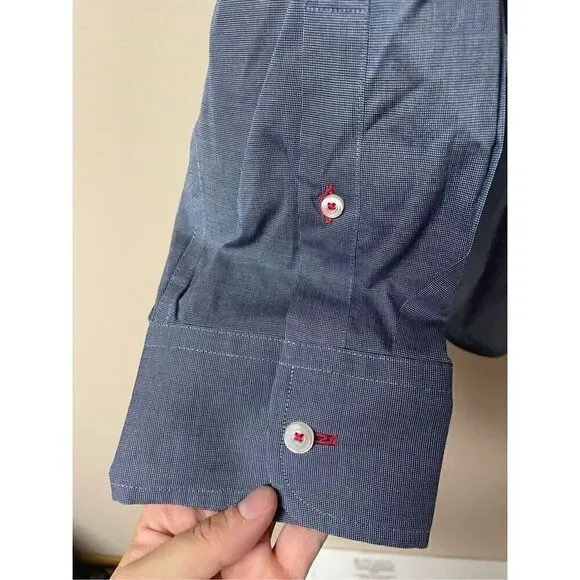 UNTUCKit Pio Cesare Shirt Regular Fit Mens XXXL Wrinkle Free Casual Button Up - Picture 5 of 7